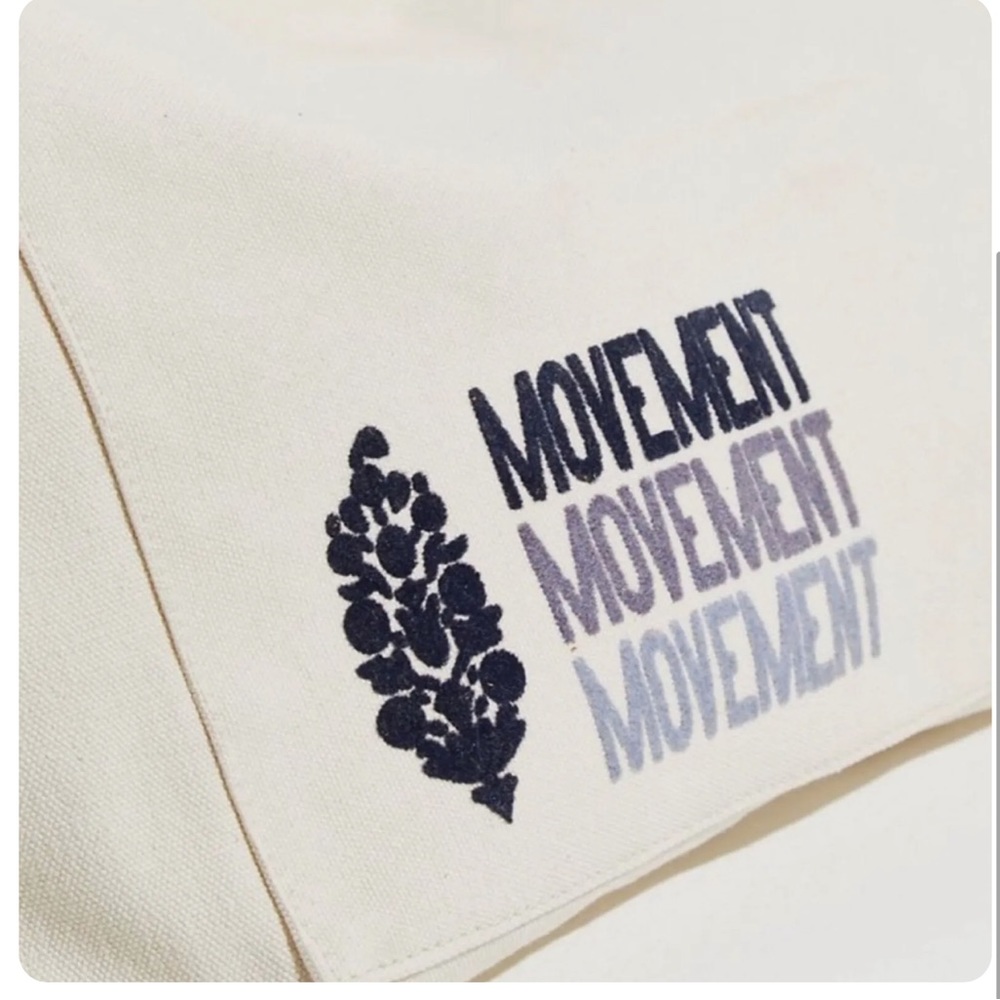 FP Movement By Free People Canvas Early Riser Gym Workout Yoga Sling Tote Bag - Picture 2 of 13